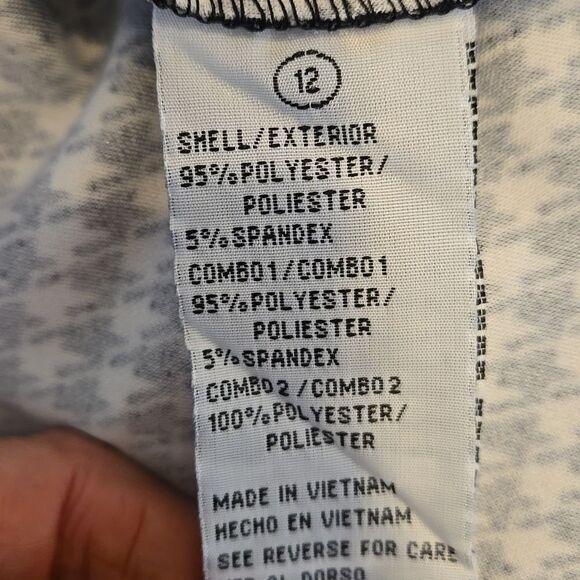 Shelby And Palmer Black and White Houndstooth Midi Retro Dress - Picture 8 of 8